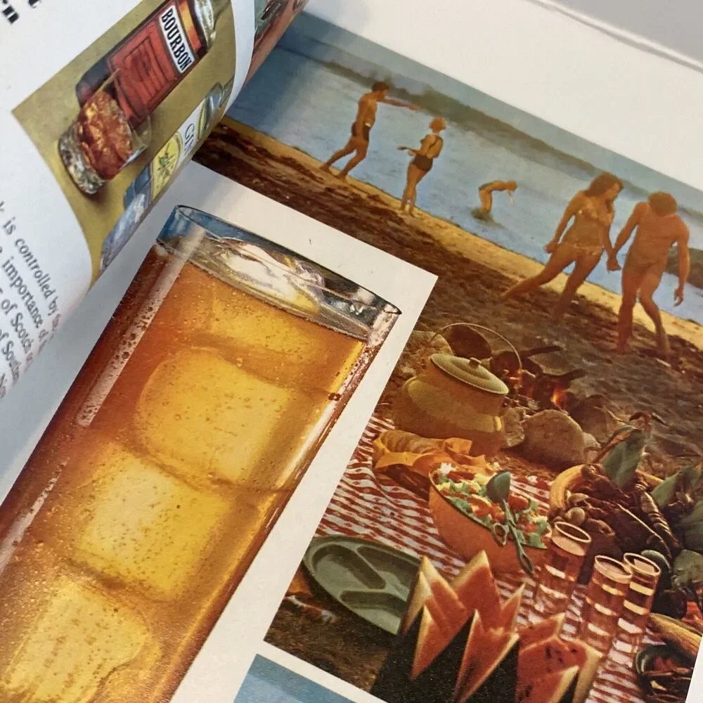 Vintage Bar Guide Happy Hour 1973 Southern Comfort Recipe Advertising Ephemera